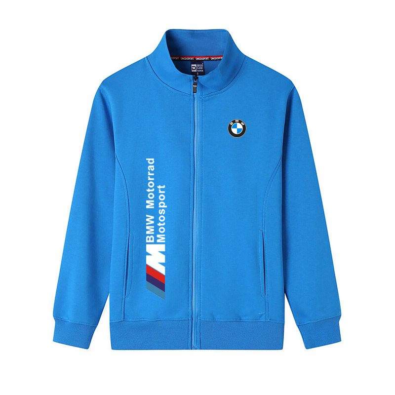 2022 Sweat BMW Motorrad Motorsport Homme Zippé Col Montant